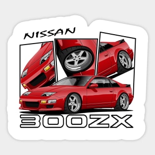 Nissan 300ZX, JDM Car Sticker